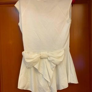 Top with bow on back